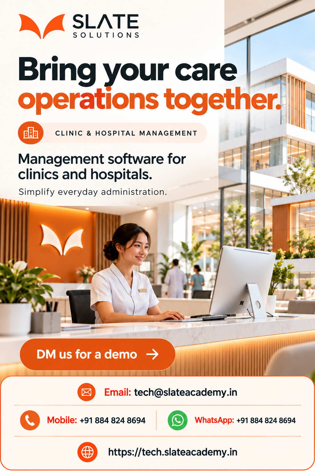 Retail management software poster — your store simplified